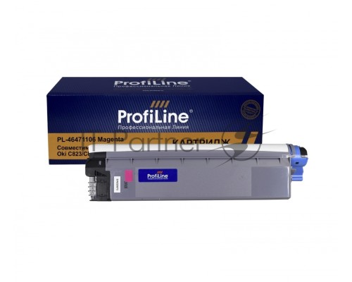 Картридж PL-46471106 для принтеров Oki C823/C833/C843 Magenta 7000 копий ProfiLine