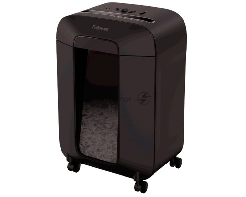 Шредер Fellowes PowerShred LX85 (секр.P-4)/перекрестный/12лист./19лтр./скрепки/скобы/пл.карты