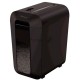 Шредер Fellowes PowerShred LX65 черный (секр.P-4)/перекрестный/10лист./22лтр./скрепки/скобы/пл.карты