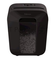 Шредер Fellowes PowerShred LX45 черный (секр.P-4)/перекрестный/8лист./17лтр./скрепки/скобы/пл.карты