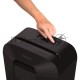 Шредер Fellowes PowerShred LX45 черный (секр.P-4)/перекрестный/8лист./17лтр./скрепки/скобы/пл.карты