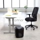 Шредер Fellowes PowerShred LX45 черный (секр.P-4)/перекрестный/8лист./17лтр./скрепки/скобы/пл.карты