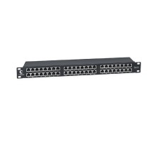 CABEUS PLHD-48-CAT.6-SH-DUAL IDC-1U ПАТЧ-ПАНЕЛЬ ВЫСОКОЙ ПЛОТНОСТИ 19