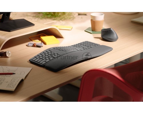 Клавиатура Logitech K860 механическая черный USB беспроводная BT slim Multimedia