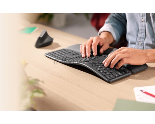 Клавиатура Logitech K860 механическая черный USB беспроводная BT slim Multimedia