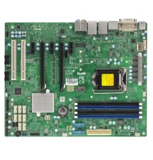 Supermicro MBD-X11SAE-B Материнская плата ATX (LGA1151, C236, 4*DDR4, 8*SATA3, M.2, 7*PCIE, 2*Glan, DVI-D, DP, HDMI, 2*COM, 2*USB 3.1, 6*USB 3.0, 8*US