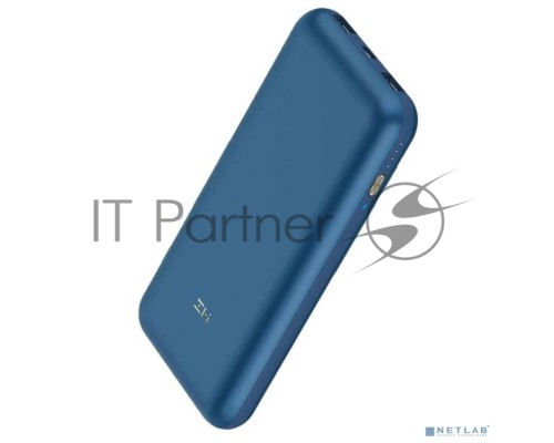 Внешний аккумулятор Power Bank ZMI 10 PRO 20000 mAh 65W Type-C Quick Charge 3.0, Power Delivery 3.0 (QB823) (темно-синий)