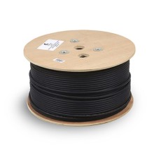 Cabeus UTP-4P-Cat.5e-SOLID-OUT-PE-UV Кабель витая пара U/UTP 5e кат. 4 пары (24 AWG), одножильный, для внешней прокладки, PE-UV (305 м)