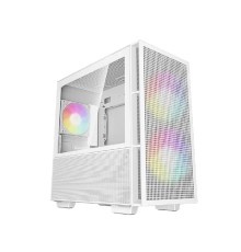 Deepcool CH360 white (mATX, без БП, ARGB, USB3.2 Type-A + USB3.2 Type-C) (R-CH360-WHAPE3-G-1)