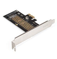 Exegate EX296205RUS Переходник ExeGate EXE-597 (M.2 M key -> PCI-E x1 v2.0, для установки SSD M.2 M key в слот PCI-E)