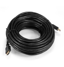 Exegate EX287734RUS Кабель HDMI ExeGate EX-CC-HDMI2-15.0 (19M/19M, v2.0, 15м, 4K UHD, Ethernet, позолоченные контакты)