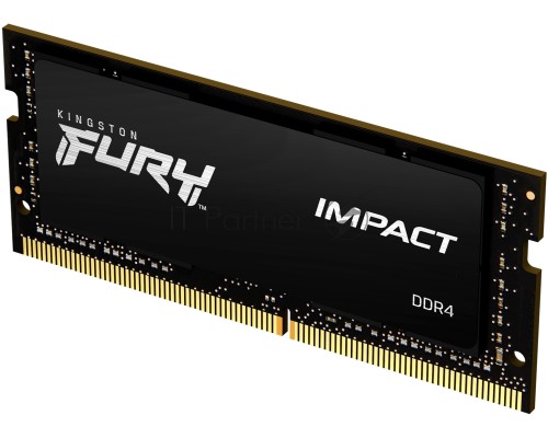 Память оперативная Kingston 16GB 2933MHz DDR4 CL17 SODIMM 1Gx8 FURY Impact
