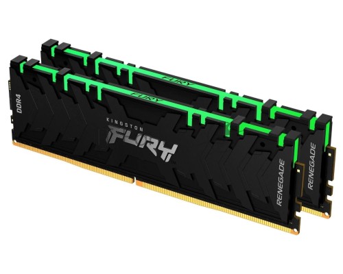 Оперативная память Kingston 16GB 3200MHz DDR4 CL16 DIMM (Kit of 2) FURY Renegade RGB