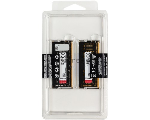 Оперативная память Kingston 16GB 3200MHz DDR4 CL20 SODIMM (Kit of 2) FURY Impact