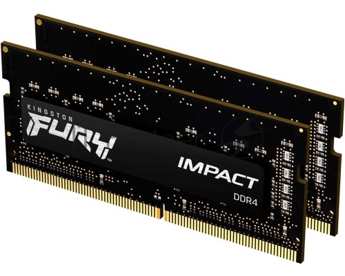 Оперативная память Kingston 16GB 3200MHz DDR4 CL20 SODIMM (Kit of 2) FURY Impact