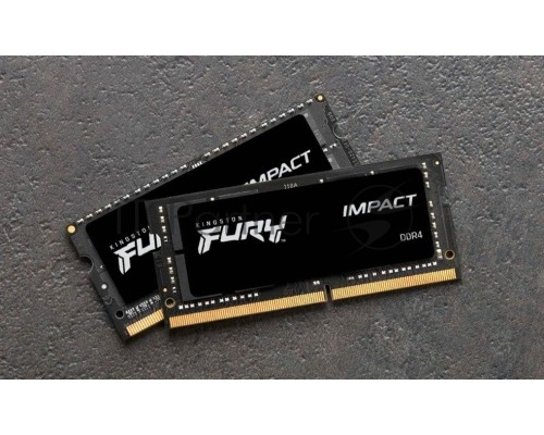 Оперативная память Kingston 16GB 3200MHz DDR4 CL20 SODIMM (Kit of 2) FURY Impact