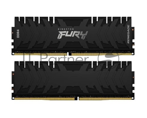 Оперативная память Kingston 16GB 3600MHz DDR4 CL16 DIMM (Kit of 2) FURY Renegade Black