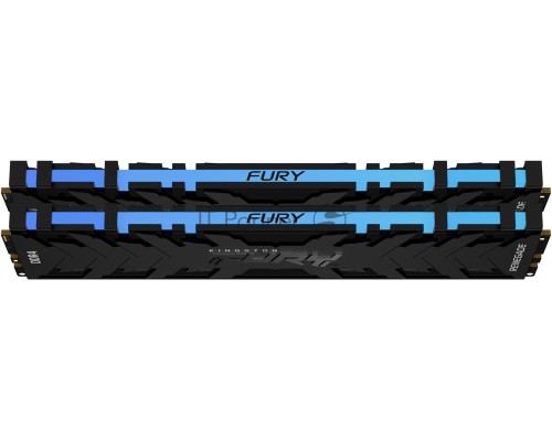 Оперативная память Kingston 16GB 3600MHz DDR4 CL16 DIMM (Kit of 2) FURY Renegade RGB