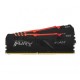 Оперативная память Kingston 16GB DDR4 3600MHz CL17 DIMM (Kit of 2) FURY Beast RGB