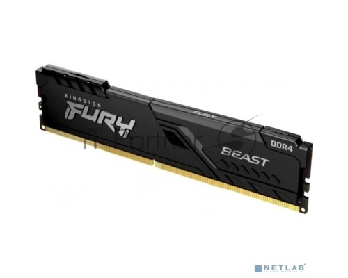 Оперативная память Kingston 16GB DDR4 3600MHz CL18 DIMM FURY Beast Black