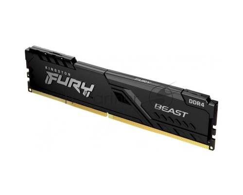 Оперативная память Kingston 16GB DDR4 3600MHz CL18 DIMM FURY Beast Black