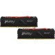 Оперативная память Kingston 16GB 3733MHz DDR4 CL19 DIMM (Kit of 2) FURY Beast RGB