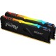 Память Kingston 32GB DDR4 3200MHz  CL16 DIMM (Kit of 2) 1Gx8 FURY Beast RGB