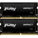 Память оперативная Kingston 32GB 3200MHz DDR4 CL20 SODIMM (Kit of 2) 1Gx8 FURY Impact