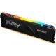 Память оперативная Kingston 32GB 3600MHz DDR4 CL18 DIMM FURY Beast RGB