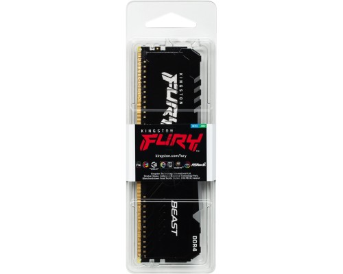 Память оперативная Kingston 32GB 3600MHz DDR4 CL18 DIMM FURY Beast RGB