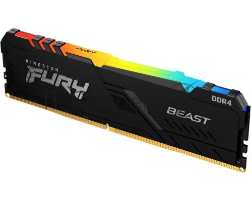 Память оперативная Kingston 32GB 3600MHz DDR4 CL18 DIMM FURY Beast RGB