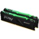 Память оперативная Kingston 32GB 3733MHz DDR4 CL19 DIMM (Kit of 2) 1Gx8 FURY Beast RGB