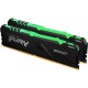Память оперативная Kingston 64GB 2666MHz DDR4 CL16 DIMM (Kit of 2) FURY Beast RGB