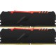 Память оперативная Kingston 64GB 2666MHz DDR4 CL16 DIMM (Kit of 2) FURY Beast RGB