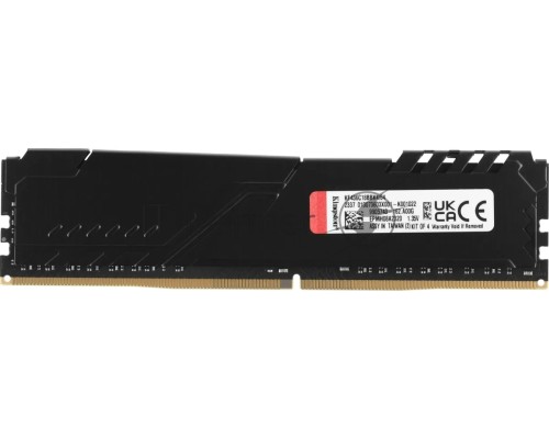 Оперативная память Kingston 64GB DDR4 3600MHz CL18 DIMM (Kit of 4) FURY Beast Black