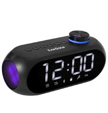 Exegate EX294946RUS BT-колонка-часы ExeGate Yo 520 (3Вт, 80-20000Гц, Bluetooth, Li-Ion, 1200mAh, FM 87.5MHz-108MHz, поддержка TF/microSD-card, 3,5mm audio jack