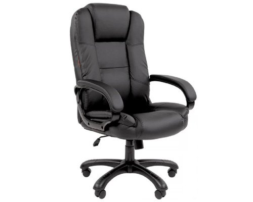 [Офисные кресла] Офисное кресло Chairman 600 Россия экопремиум черный (7158658)