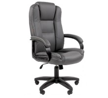 Офисное кресло Chairman 600LT Россия чер.пласт экопремиум серый (7158665)