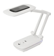 Rexant 75-0217 Светильник настольный Сиквел Про c солнечной панелью и с ночником, 220 В, LED, 5 Вт, 4000 К, бесступенчатое диммирование, заряжаемый, 2 ч автономной работы