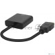 Переходник KS-is KS-454 DisplayPort VGA 20M-15F