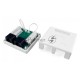 Розетка компьютерная RJ-45(8P8C) Hyperline, категория 5e, двойная, внешняя, Dual IDC