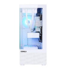 Корпус Formula Crystal Z1 PLUS белый без БП ATX 2x120mm 2xUSB2.0 1xUSB3.0 audio bott PSU