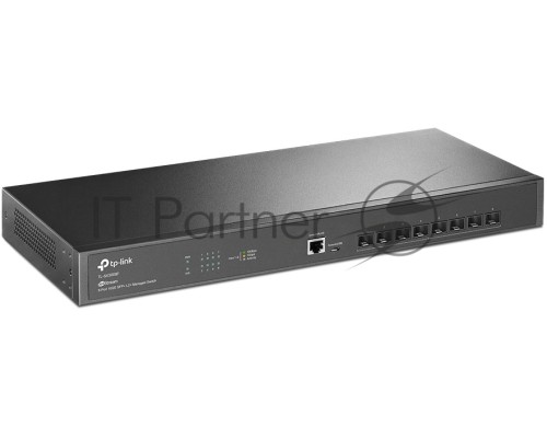 Коммутатор Fully managed switch with full 8-port 10G fiber ports and 160 Gbps switching capacity