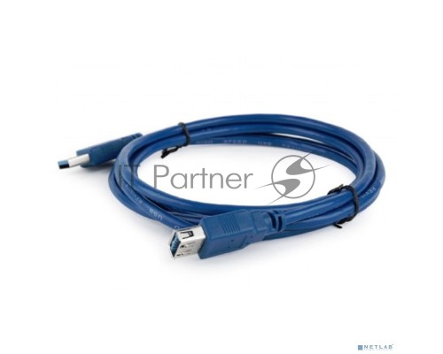 Кабель Bion USB 3.0 AM/AF удлинительный 1.8 м, позолоченные контакты