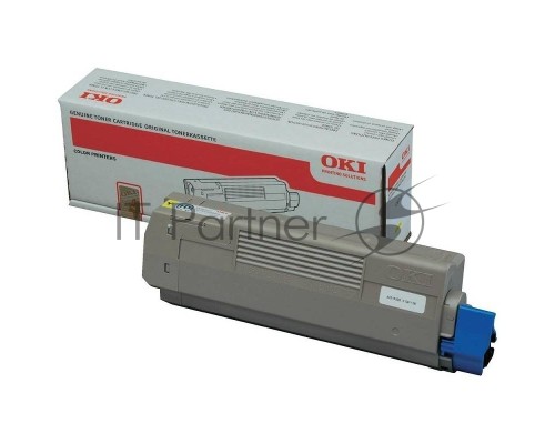 Картридж лазерный Oki C610 6K (yellow)