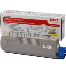 Картридж лазерный Oki C5850/5950/MC560 6K (yellow)
