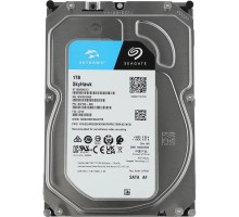 1TB Seagate Skyhawk (ST1000VX013) {Serial ATA III, 5400 rpm, 256mb, для видеонаблюдения}