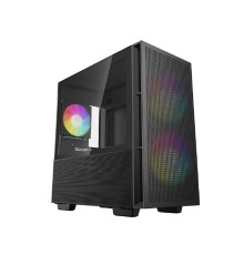 Deepcool CH360 black (mATX, без БП, ARGB, USB3.2 Type-A + USB3.2 Type-C) (R-CH360-BKAPE3-G-1)