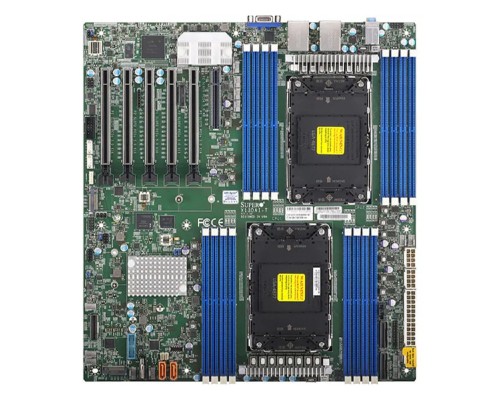 [Материнская плата] Supermicro MBD-X13DAI-T-B E-ATX, 2xLGA4677 C741, 16xDDR5, 10xSATA, 2x10GbE, IPMI, VGA