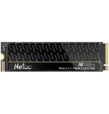 Твердотельный накопитель Netac NV7000-t 2Tb [NT01NV7000T-2T0-E4X] M.2 2280, PCI-E 4.0 x4, 3D NAND, 7300/6700MBs, NVMe 1.4, 1280TBW, heatsink